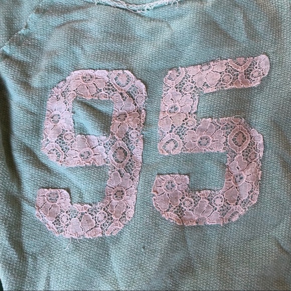 Light teal sweater 95 - Picture 5 of 8